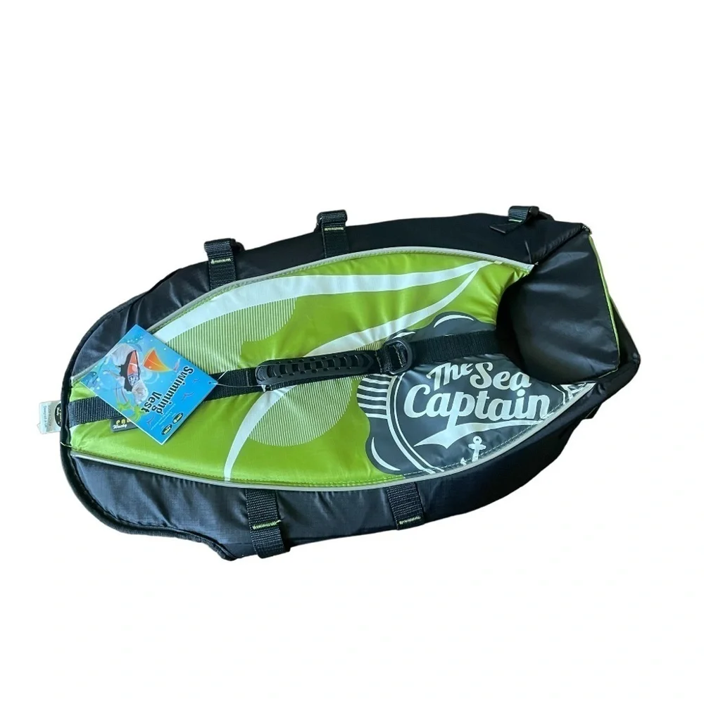 WACKY PAWS “The Sea captain” Dog pet swimming vest -size XL